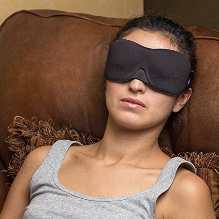 Penutup Mata Tidur Sleep Eye Mask Travel Masker Pelelap Tidur insomnia