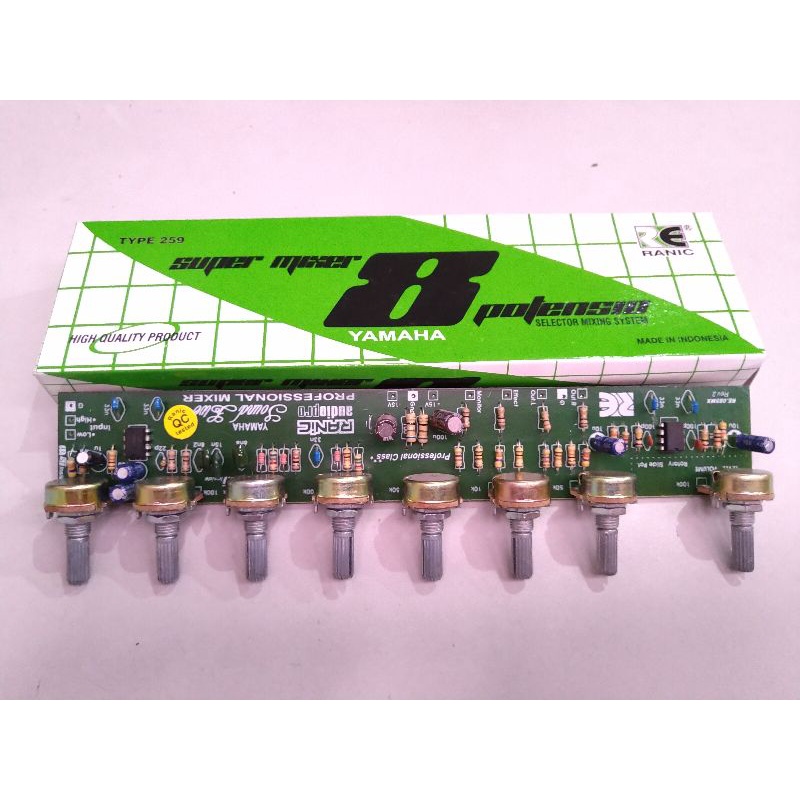 Kit penguat mic mixer yamaha pre amp mic ( 259 )