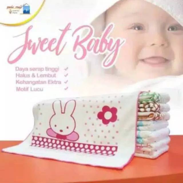 handuk bayi SWEET BY PENTHOUSE JUMBO 120×60 /perlengkapan bayi