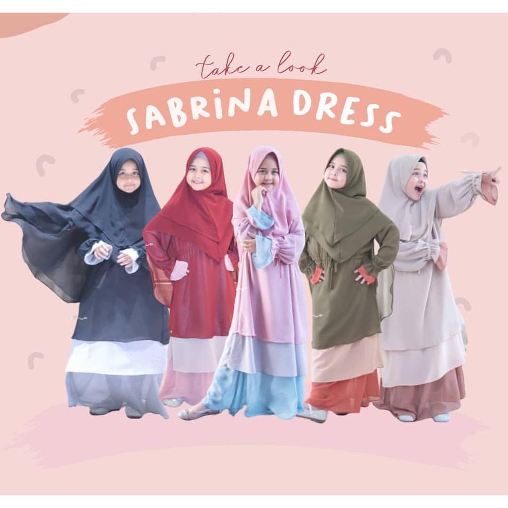 Gamis Anak Shabrina by Bunayya