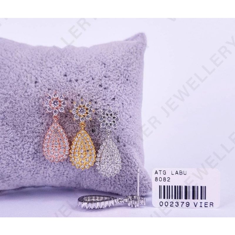 VIER JEWELLERY ANTING TUSUK LABU 2379 & 10935