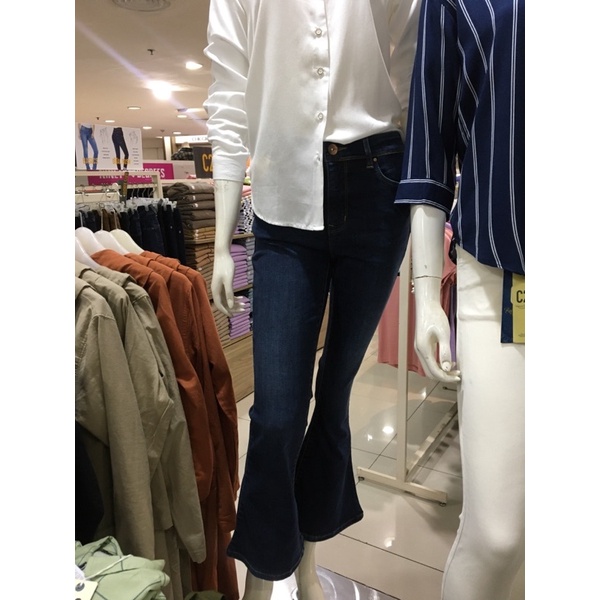 Celana jeans bootcut wanita, celana jeans wanita mode bootcut cutbray C2 100% original