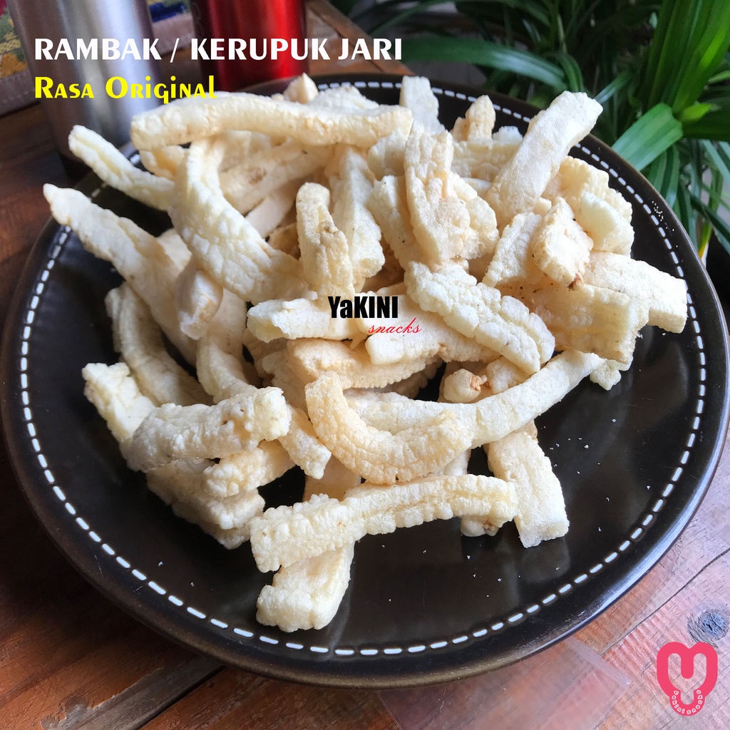 

[NEW ARRIVAL] RAMBAK KERUPUK JARI KARAK 200gr