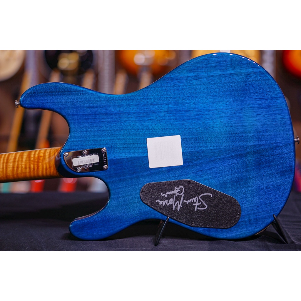 Music Man Steve Morse Bfr Limited Namm17 Quilt Tahitian Blue