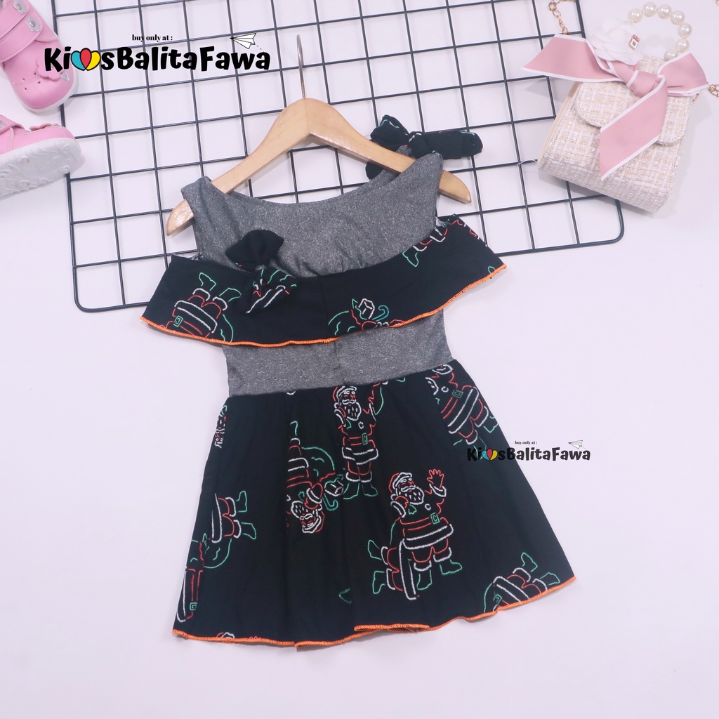 [NATAL] Dress Rachel Bayi - 3 Tahun / Baju Kensi Anak Perempuan Gaun Pesta Pakaian Export Quality