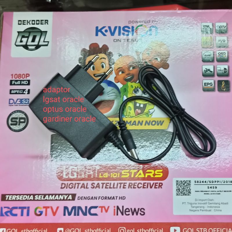 adaptor receiver lgsat oracle, optus oracle, gardiner oracle, k-vision/adaptor receiver lgsat 101