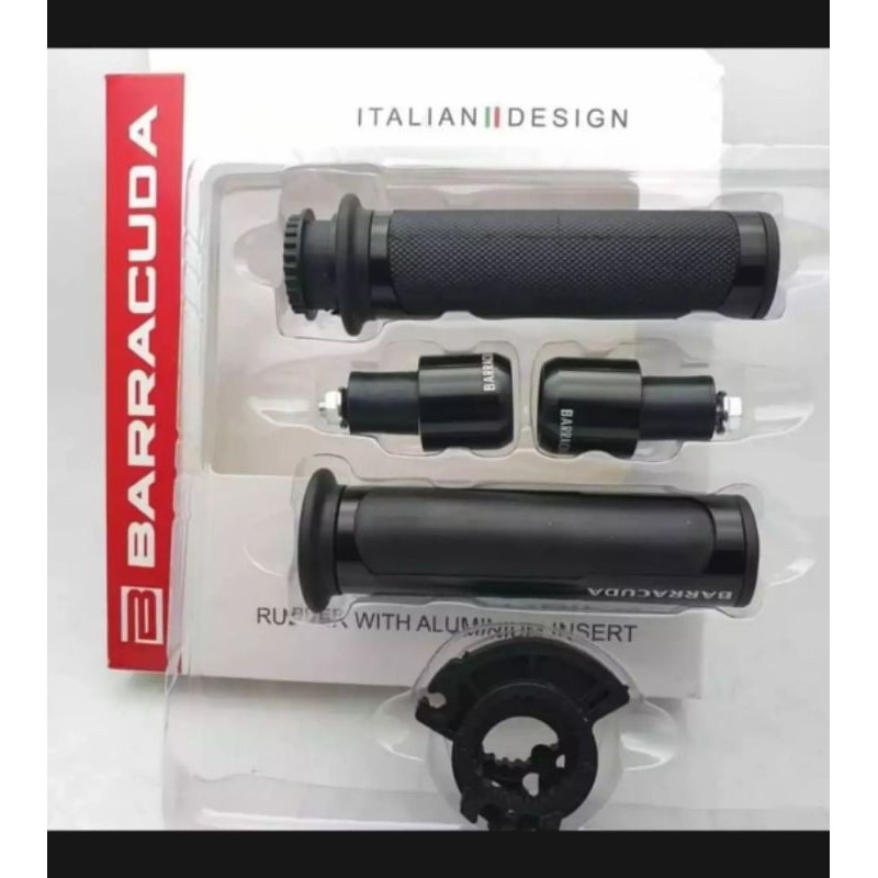 handgrip baracuda HITAM UNIVERSAL ALL MOTOR BOSKU