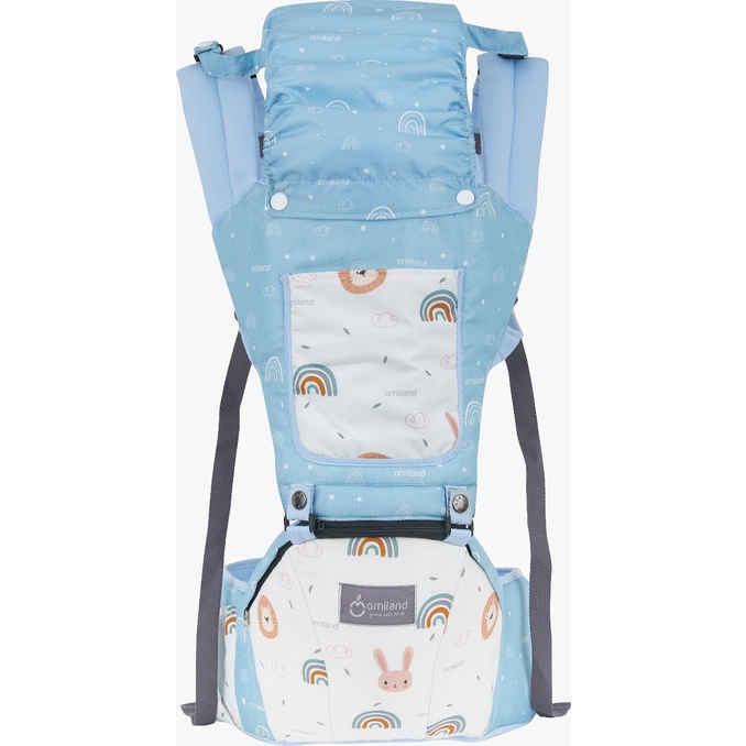 Omiland Gendongan Bayi Model Hipseat Bisa 6 Posisi Rainbow Series - OB15171-2