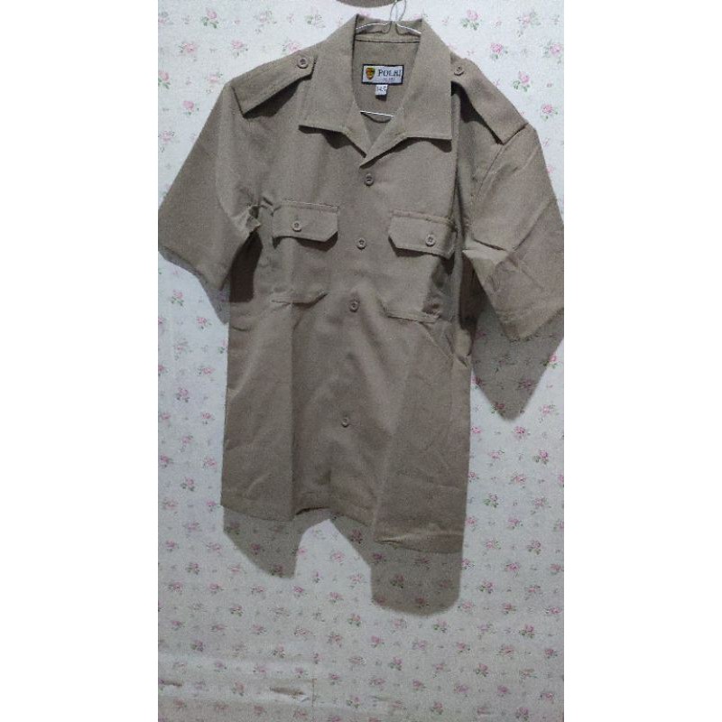 BAJU PDH POLRI LENGAN PANJANG - PENDEK