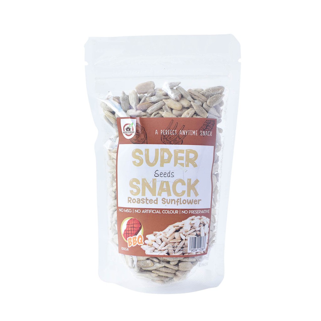 Super Seeds Snack Roasted Sunflower 100 Gr
