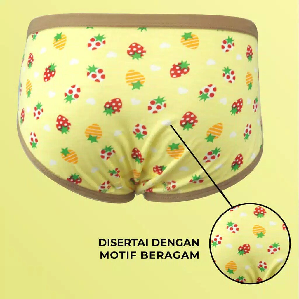 (1pcs) Cd Anak Golden Nick Girl 056 Cewek Motif | Celana Dalam Anak Cewek |tx