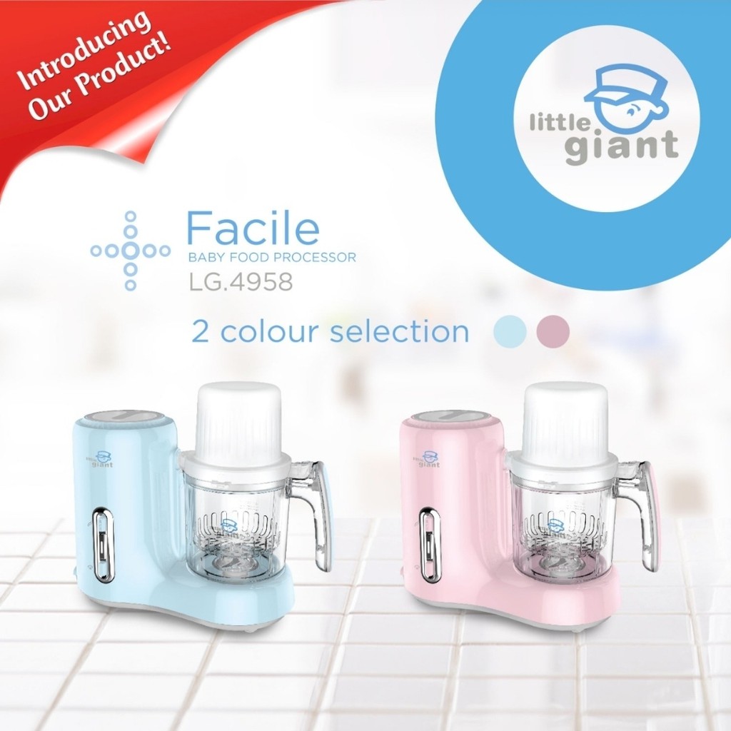 Little Giant LG 4958 Facile Baby Food Processor  Blender Penghancur Makanan Bayi