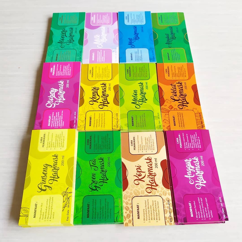 CETAK PRINT STIKER STICKER PERSEGI KOTAK BAHAN CHROMO BONTAK SEGEL  PRODUK OLSHOP PENGIRIMAN MAKANAN MINUMAN KUE BAKERY-1