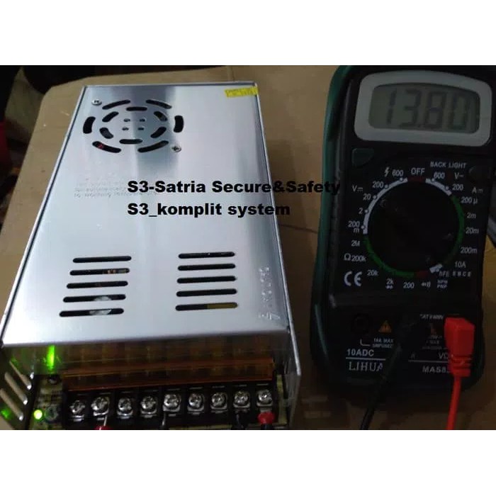 POWER SUPPLY SWITCHING 13.8 V (13.8 VOLT) ( ADJUSTABLE 12V 30A)