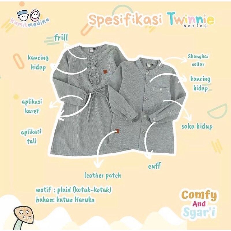 TWINNIE SERIES 6-14 TAHUN / BAJU COUPLE ANAK / KEMEJA KOKO ANAK LAKI-LAKI / DRESS ANAK PEREMPUAN / BAJU ANAK COWOK CEWEK COUPLE by kamil medina power off upright