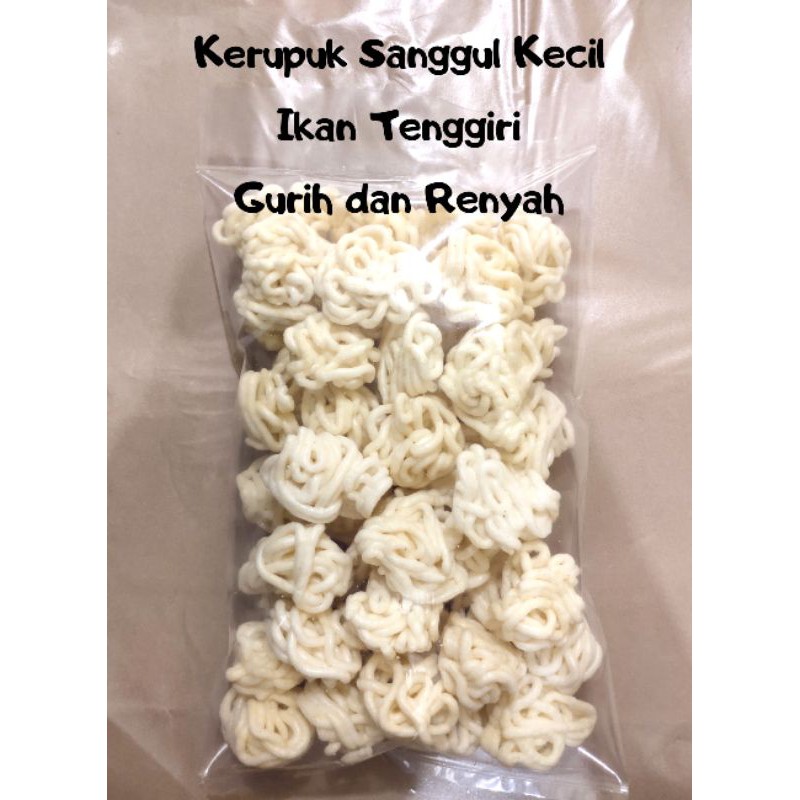 

Kerupuk Sanggul Kecil , Ikan Tenggiri , Kualitas Super , 250 Gram Khas Palembang
