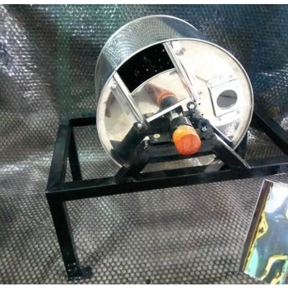 Moka Mini Coffee Roaster Mesin Sangrai Kopi Stainless Steel 300Gr