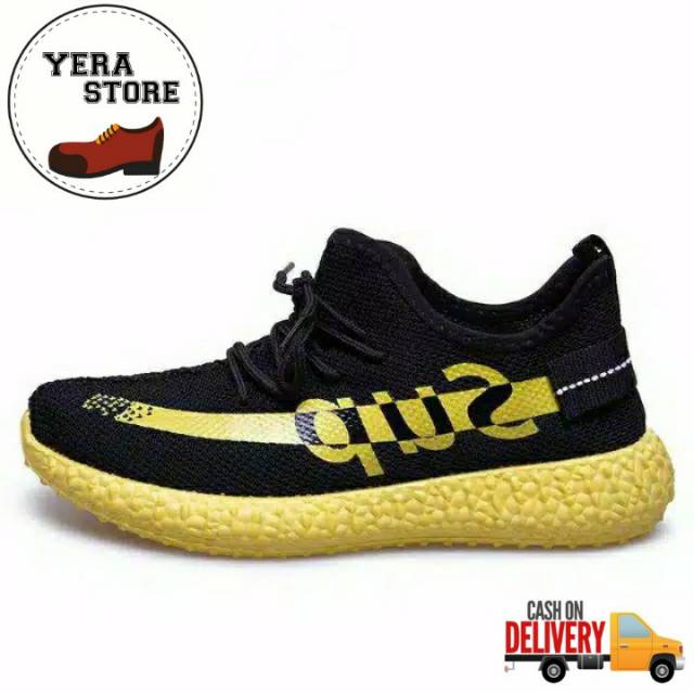 SEPATU OLAHRAGA PRIA SEPATU KARET PRIA HITAM IMPORT SNEAKERS OLAHRAGA PRIA SEPATU KLASIK PRIA