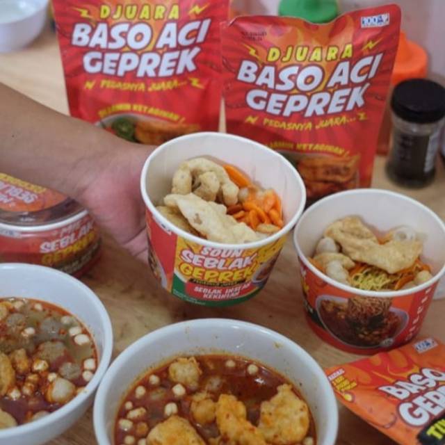 

Baso geprek samiraos