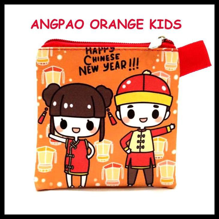 

Angpao Imlek Orange Kids Amplop Tahun Baru Imlek Chinese New Year - Orange Kids