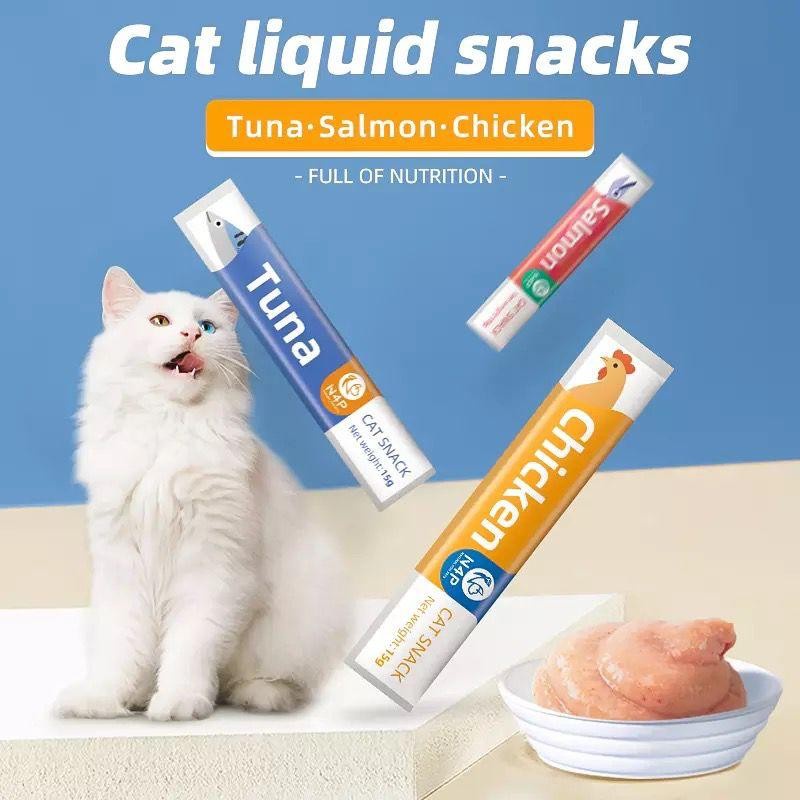 SNACK CREAMY KUCING MERK N4P - ECER 1 PCS