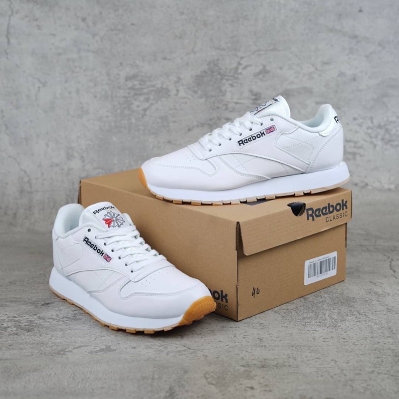 Reebok Classic Leather White Gum