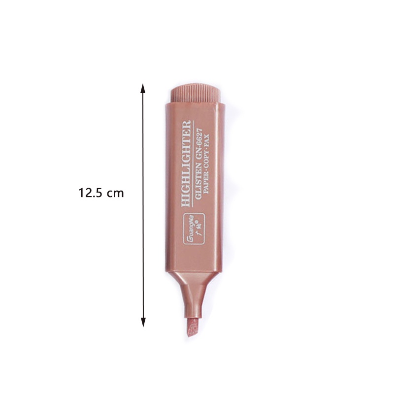 Spidol Highlighter Glitter Warna-Warni Kapasitas Besar 1 / 2 / 5mm Untuk Pelajar