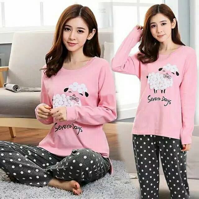 Baju Tidur Wanita piyama DOMBA