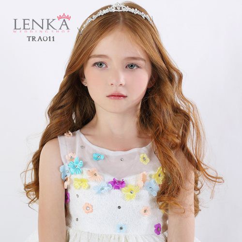 [SIAP KIRIM Tiara Rambut Pesta Mini Anak l Lenka - TRA011