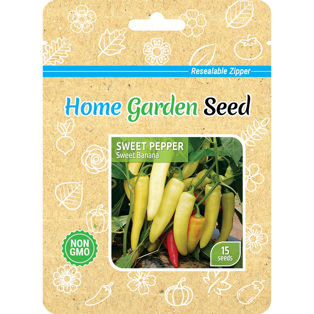 Benih Cabai Sweet Banana - Sweet Pepper - Home Garden Seed