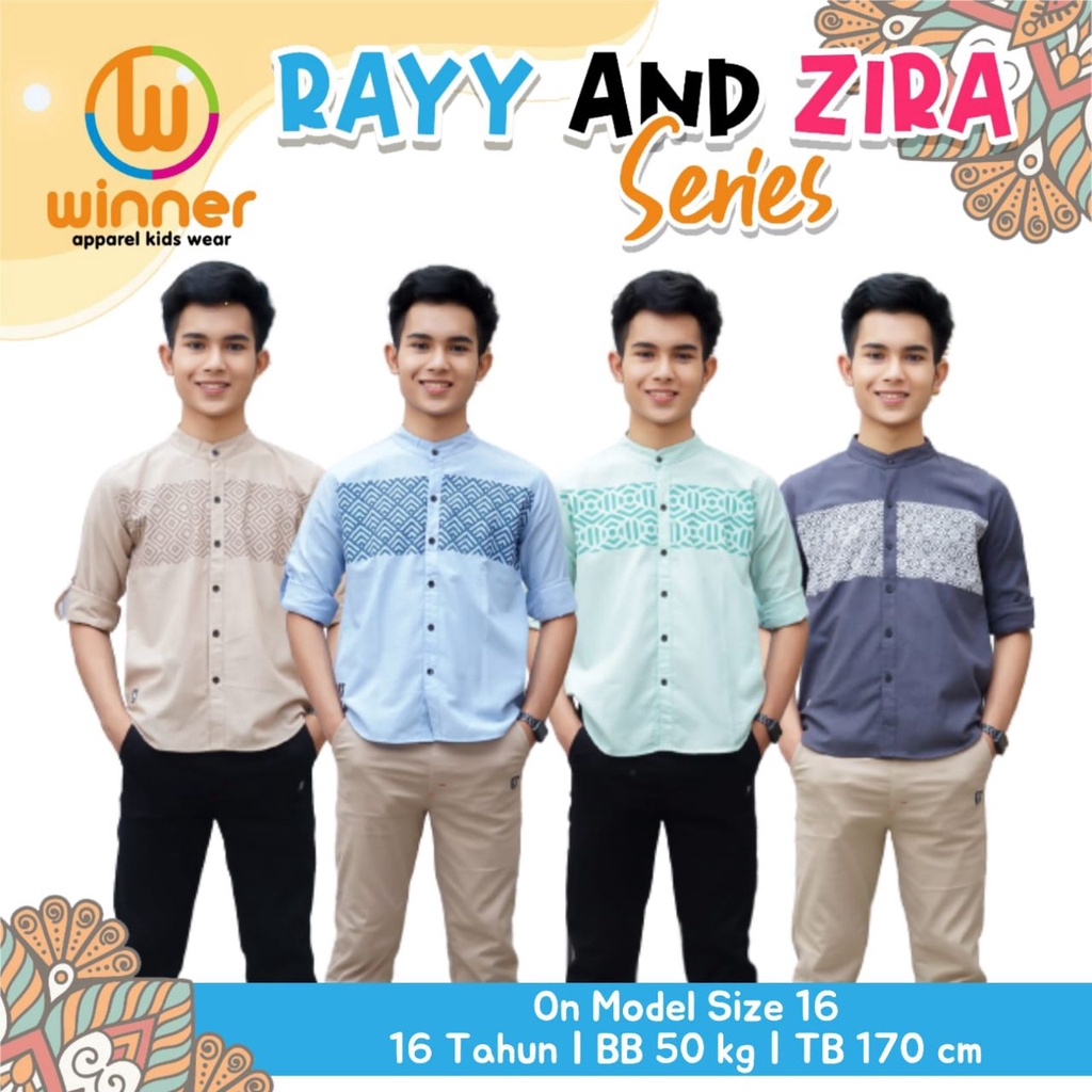 winner - rayy and zira | koko anak dan junior