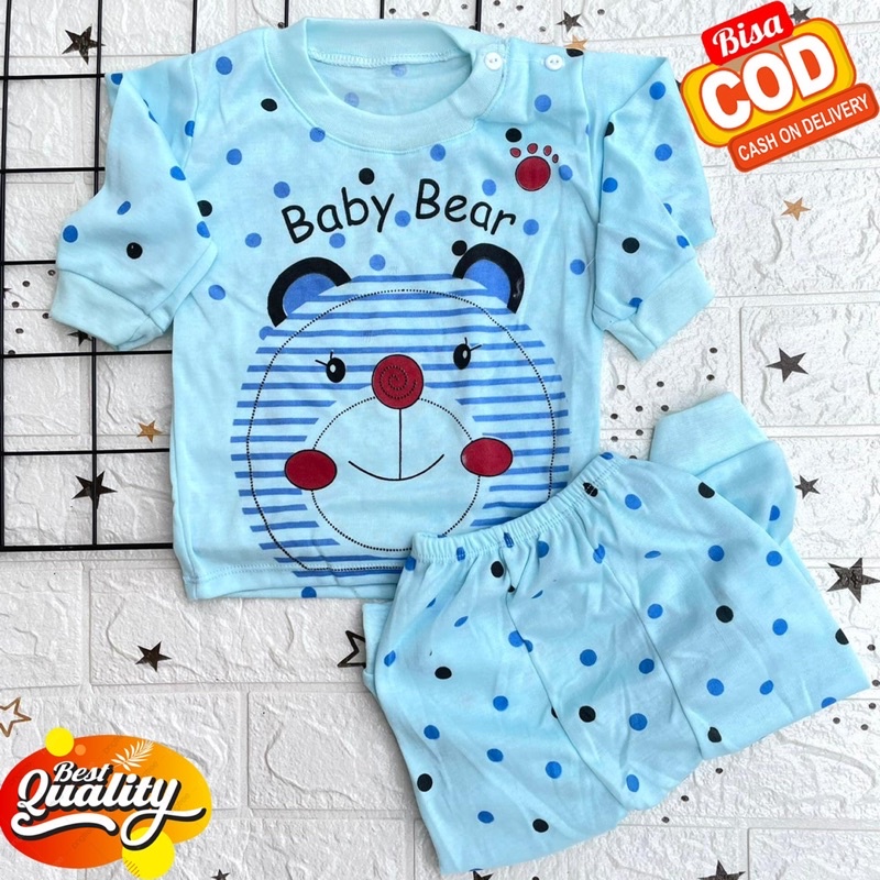 Setelan Bayi Baju Bayi Baju Atasan Bayi Baju Oblong Bayi Piyama Bayi Baju Lucu Bayi DNW BABY