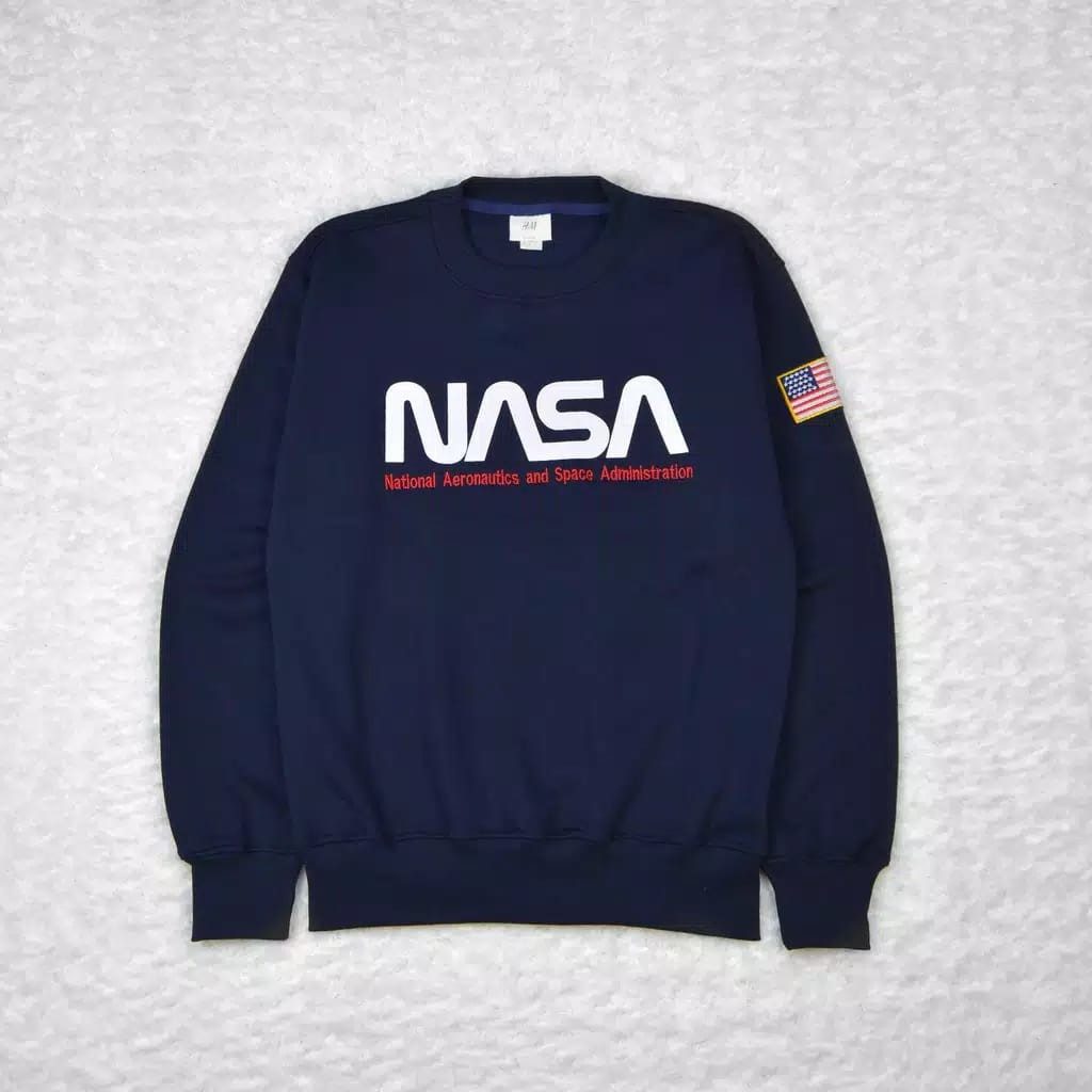 Jaket Sweater Hoodie NASA H&amp;M Premium Murah