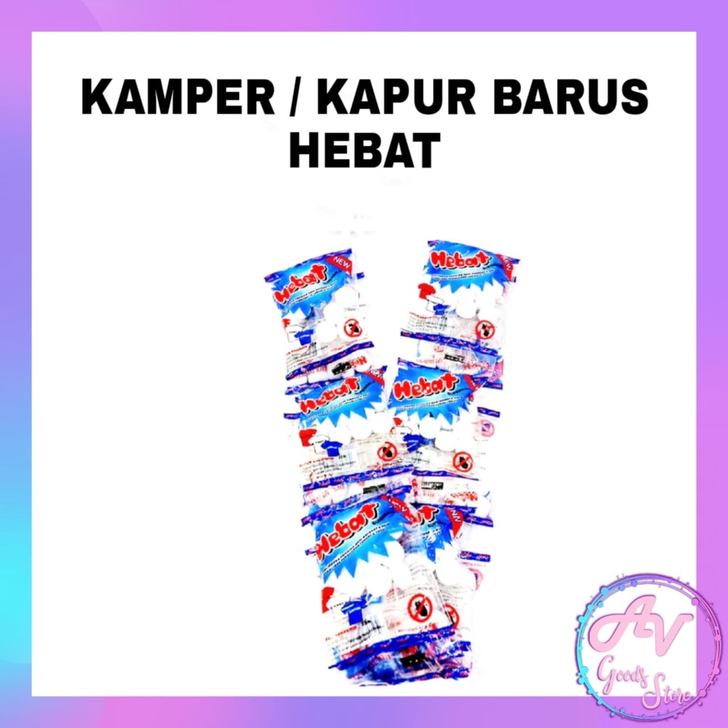 kapur barus renteng / 24bungkus kapur barus / 1pak kamper renteng kecil (24bungkus)