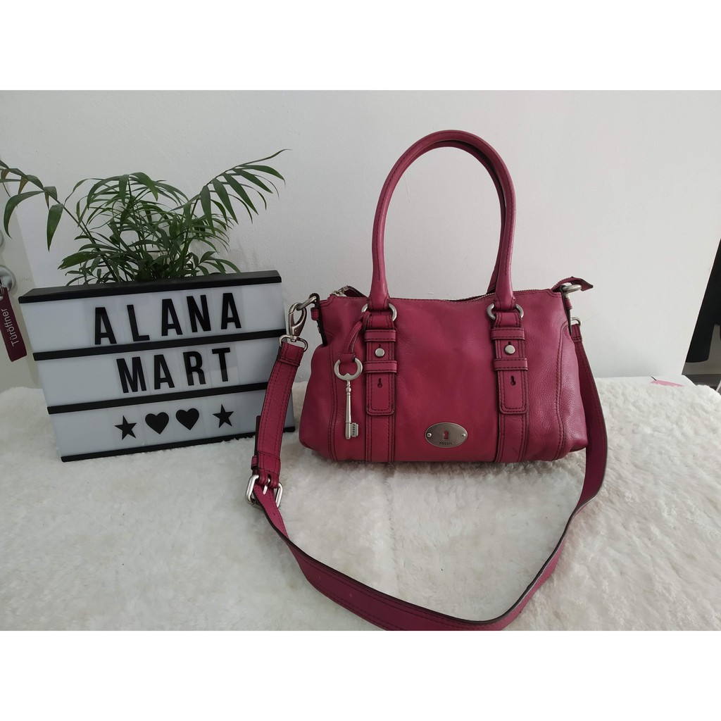 Fossil Maddox Medium Pink