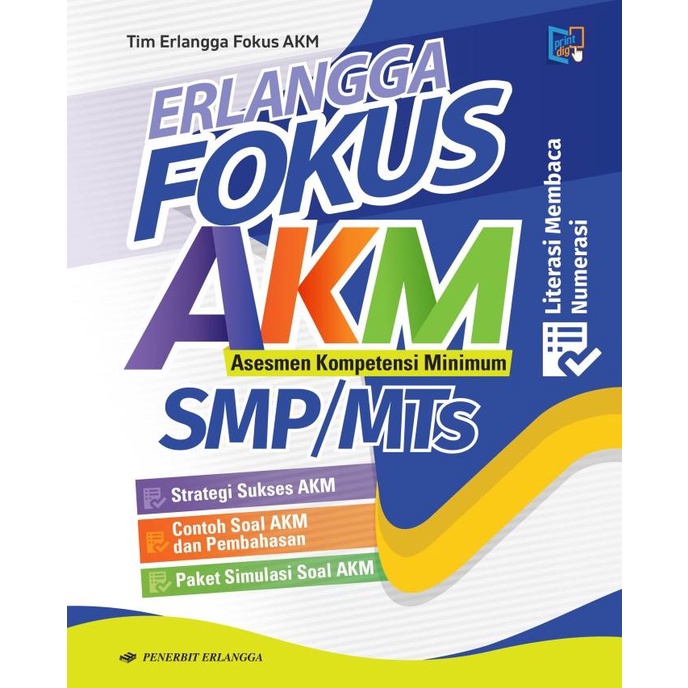 

ERLANGGA FOKUS AKM (ASESMEN KOMPETENSI MINIMUM) U/ SMP/MTS Star Seller Termurah