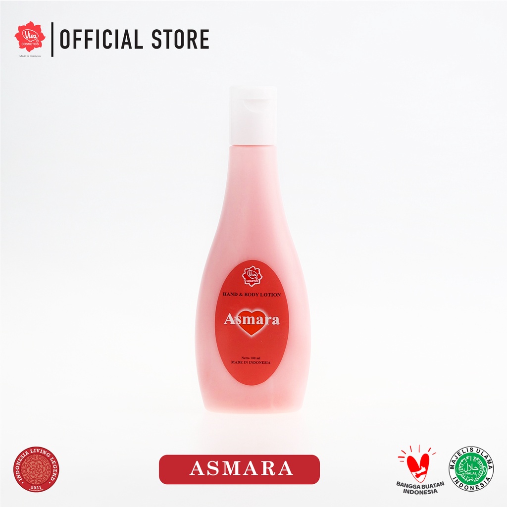 Jual Viva Hand & Body Lotion Asmara 100 ml Indonesia
