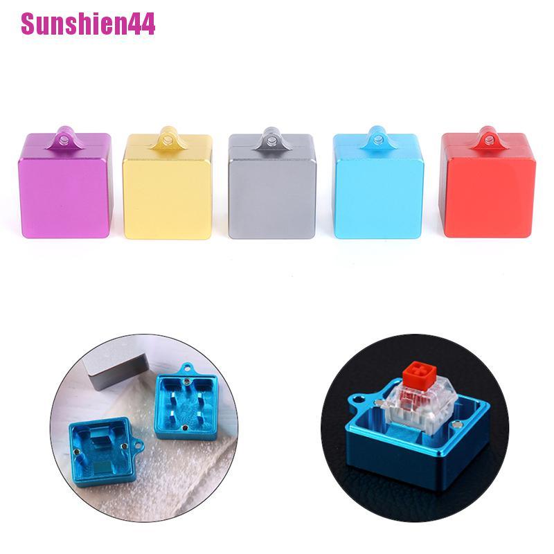 (Sunshien44) 2in1 Alat Pembuka Batang Switch CNC Bahan Metal Untuk Kailh Cherry Gateron