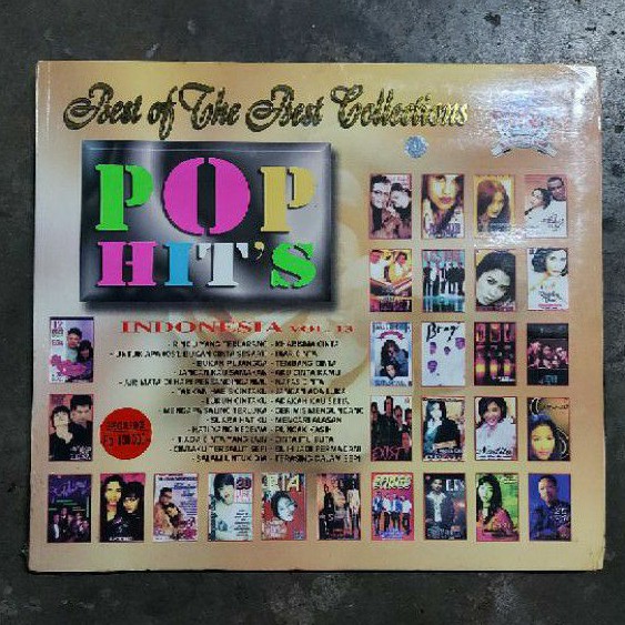 VCD KARAOKE BOXSET V.A. - POP HITS INDONESIA VOL.13 ISI 4VCD
