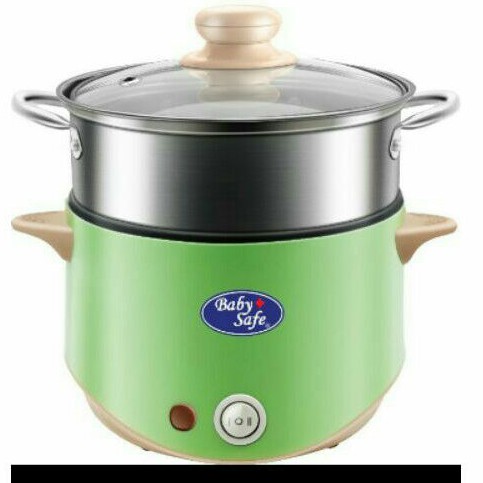 Baby Safe Multi Cooker Lb011| Multifungsi Hot Pot &amp;  Steamer