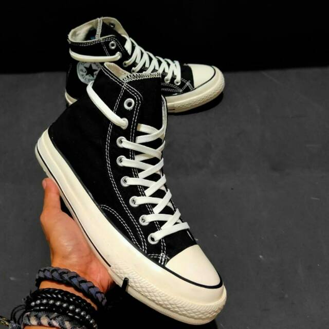 ( BISA COD)CONVERSE 70s WHITE BLACK EGRET BNIB