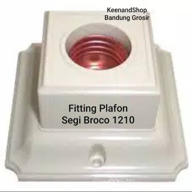 Fitting Plafon Segi Broco 1210