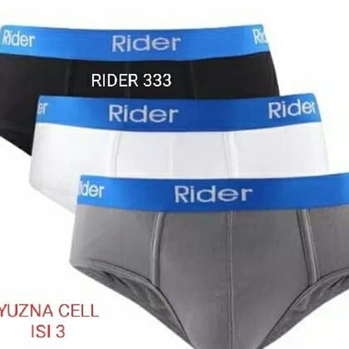 no225 CELANA DALAM PRIA RIDER SPORT R 333 B CD KAOS DALAM SINGLET