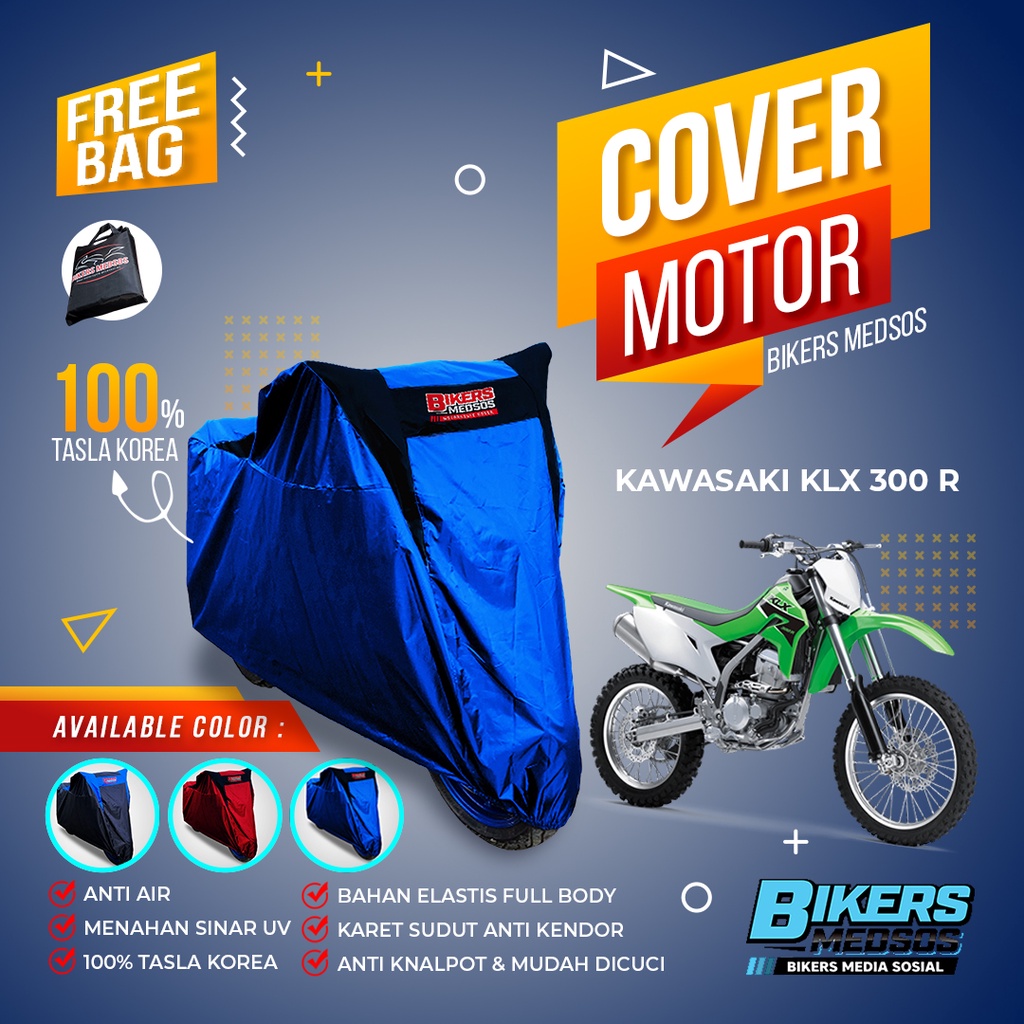 Jual Sarung Motor Kawasaki KLX 300 R Indoor Outdoor Shopee Indonesia