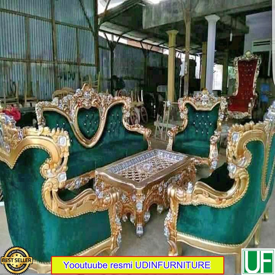Set Kursi Tamu Ukir Mebel Meubel Furnitur Jepara Antik Antiq