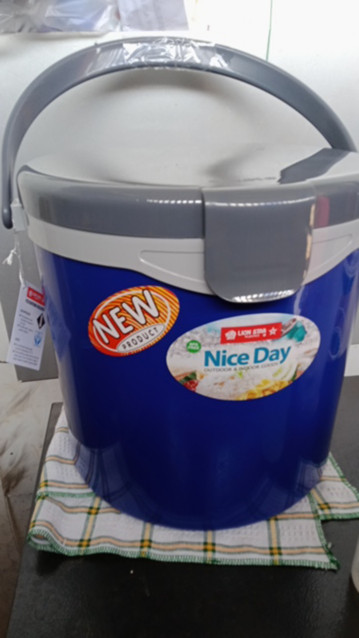 Lion Star Hanami Rice Ice Bucket 12,5 L I-22 Termos Beras Tempat Es Tempat Penyimpanan Beras