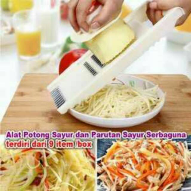 alat potong sayur dan parutan sayur serbaguna