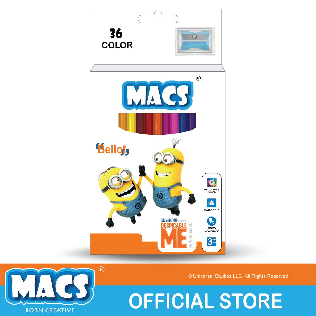

Despicable me - Minion 2 (36 colors)