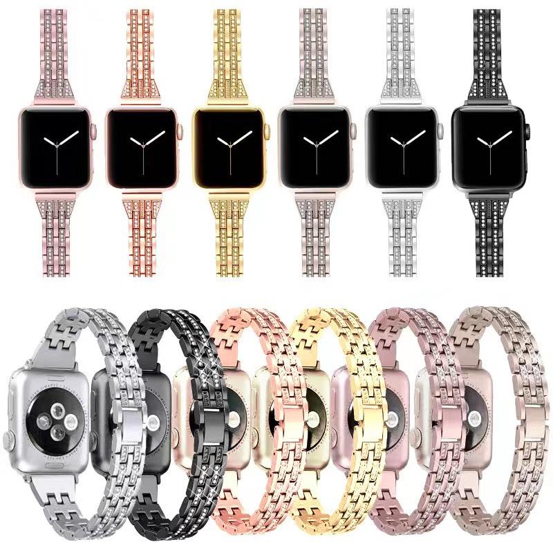 Strap Apple Watch Bling Bands Compatible Apple Series 1/2/3/4/5/SE/6/7/8/ultra