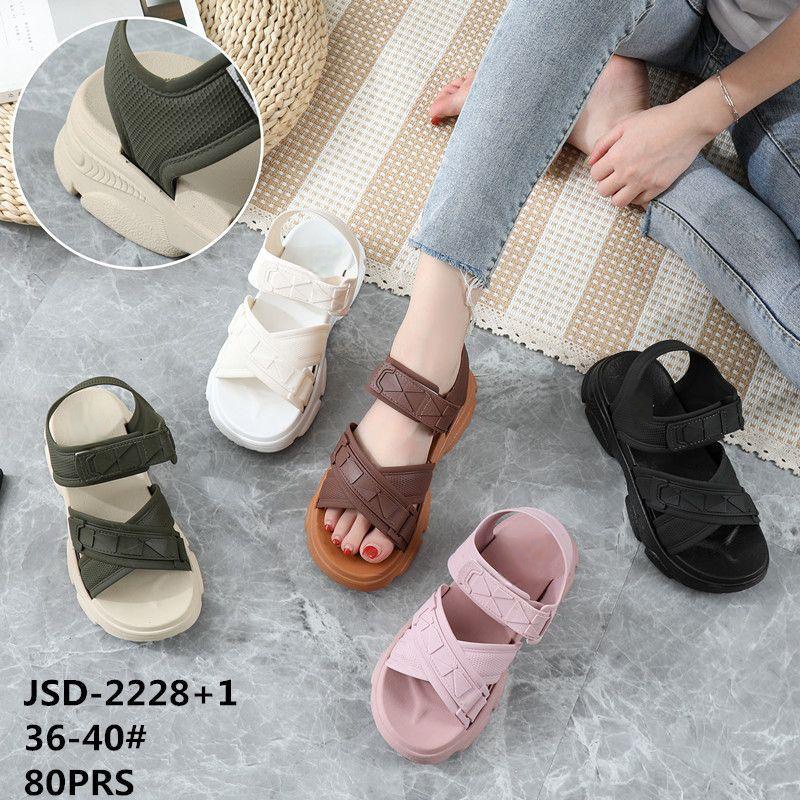 Sandal Gunung Wanita Import Kokop Silang &amp; Ban Dua Gesper Winola Collection WNL 2228+1/2225-6